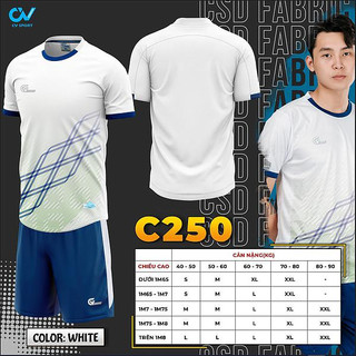 Quần áo thể thao riki cv c250