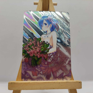 Thẻ bo góc anime hình nhân vật re:zero chất lượng cao ram, rem, emilia
