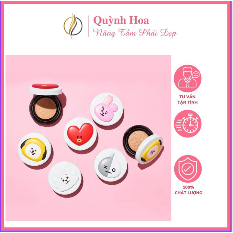 Cushion trang điểm BT21 hàn quốc