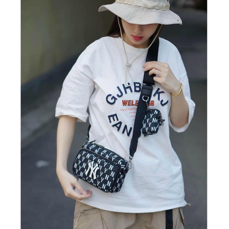 Túi MLB monogram 2 ngăn