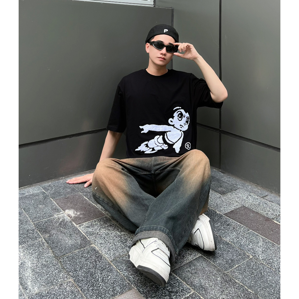 Áo Thun Thêu Xù Cao Cấp REUNION R'ASTROBOY