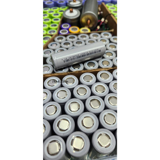 Combo 10 viên Cell Pin sạc Lishen 18650 LR1865LA đầu bằng màu xám 3.7V~4.2V Li-ion dòng xả cao 20A 