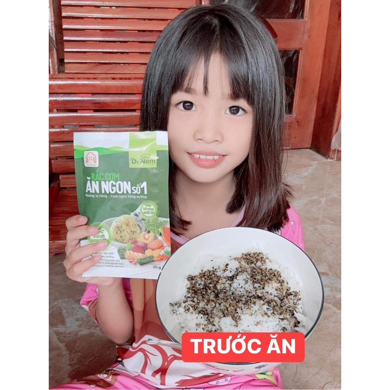 Gia Vị Rắc Cơm Ăn Ngon số 1 DR NEM -Từ nông sản tươi sạch giúp bé có một bữa ăn ngon giàu dinh dưỡng