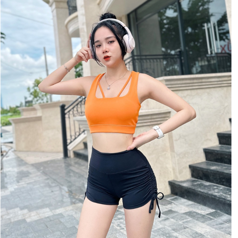 Áo bra tập gym, yoga, erobic nâng ngực kiểu dáng mới thêm điệu đà cho chị em