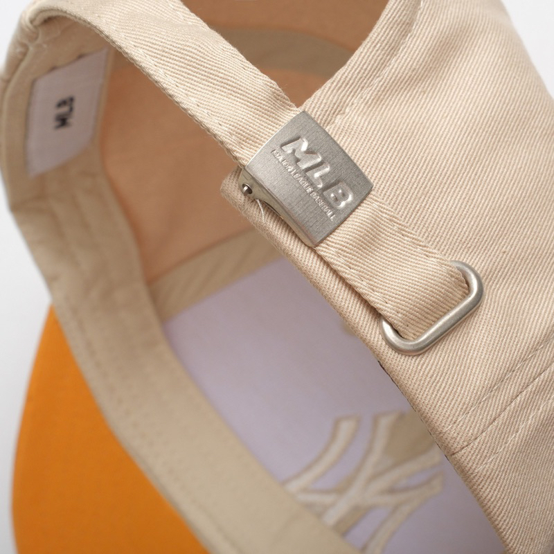 Mũ lưỡi trai Meowist Unisex MLB chất liệu vải Kaki logo NY ,nón lưỡi trai Hàn Quốc