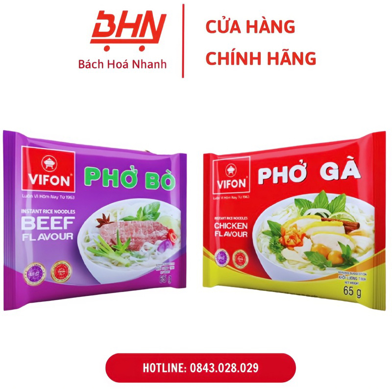 Phở Bò - Phở Gà Vifon