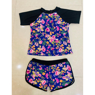 Bikini kín đáo,giấu bụng size 65-75 kg rực rỡ,trẻ trung