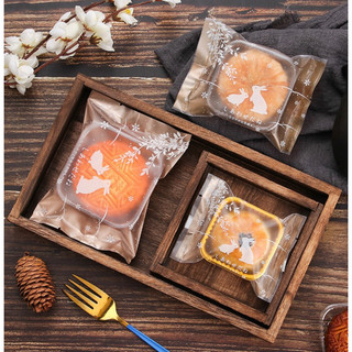 khay túi bánh trung thu 75g (100 khay +100 túi)