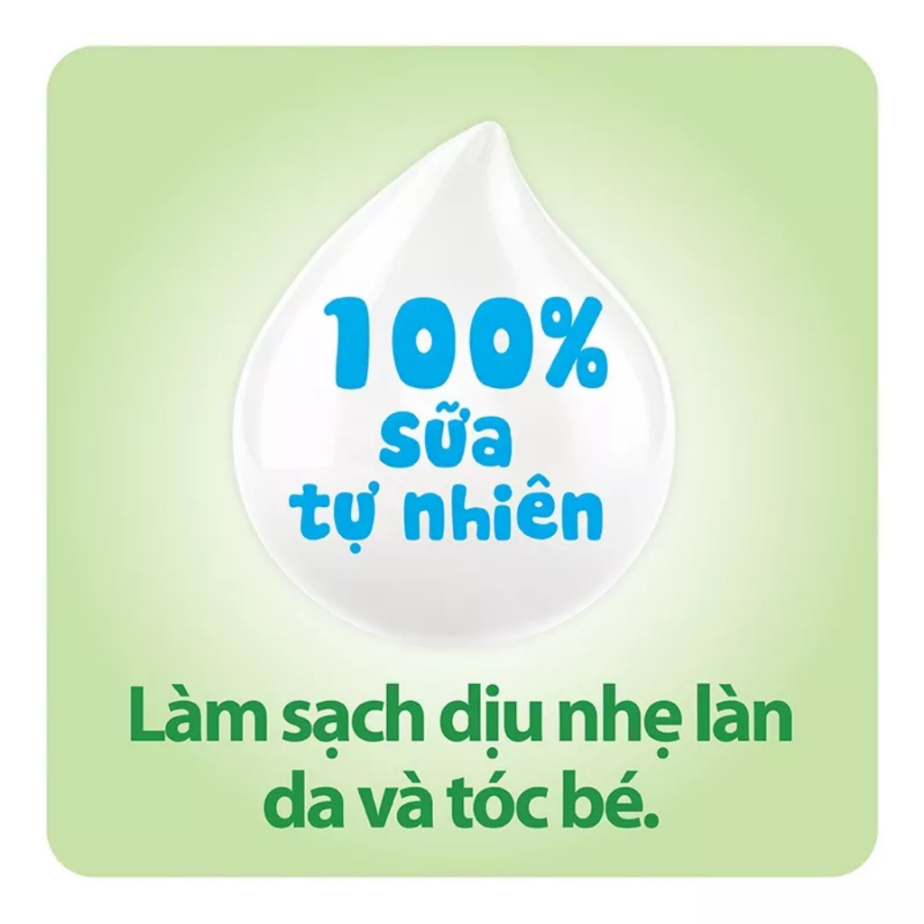 Sữa Tắm Gội Trẻ Em Lactacyd Baby Extra Milky 60ml chai mini
