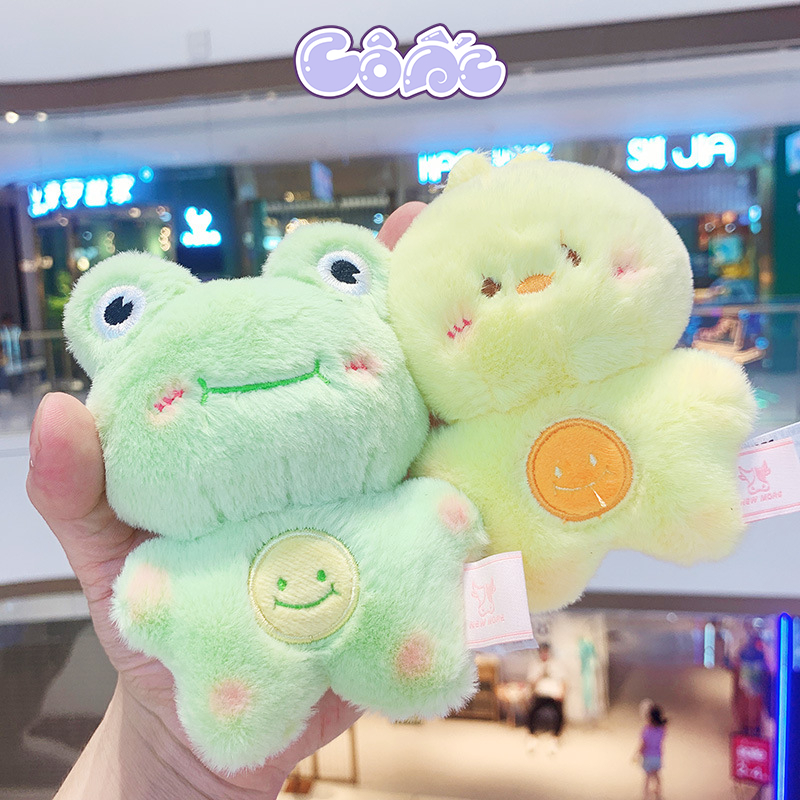 Móc Khóa Gấu Bông Nhiều Màu Có Chuông Đáng Yêu G01