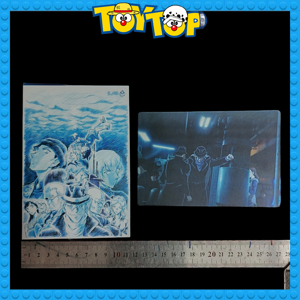 Thẻ bài Conan Movie 26 thám tử lừng danh : Tàu ngầm sắt màu đen - Thẻ bo góc sưu tập chính hãng CGV