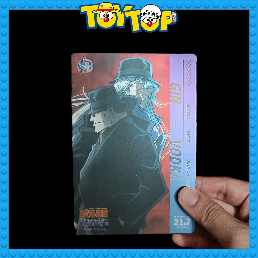 Thẻ bài Conan Movie 26 thám tử lừng danh : Tàu ngầm sắt màu đen - Thẻ bo góc sưu tập chính hãng CGV