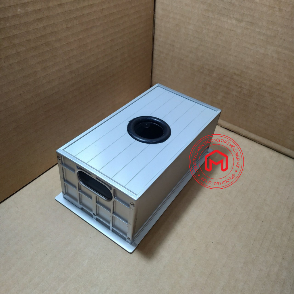Hộp điện âm bàn văn phòng P1-2- KT 220x120x80mm - Nội thất MGP