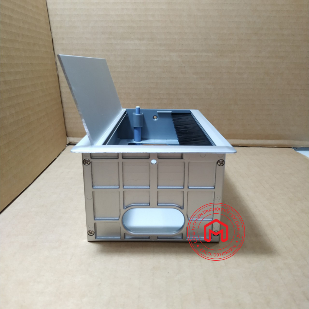 Hộp điện âm bàn văn phòng P1-2- KT 220x120x80mm - Nội thất MGP