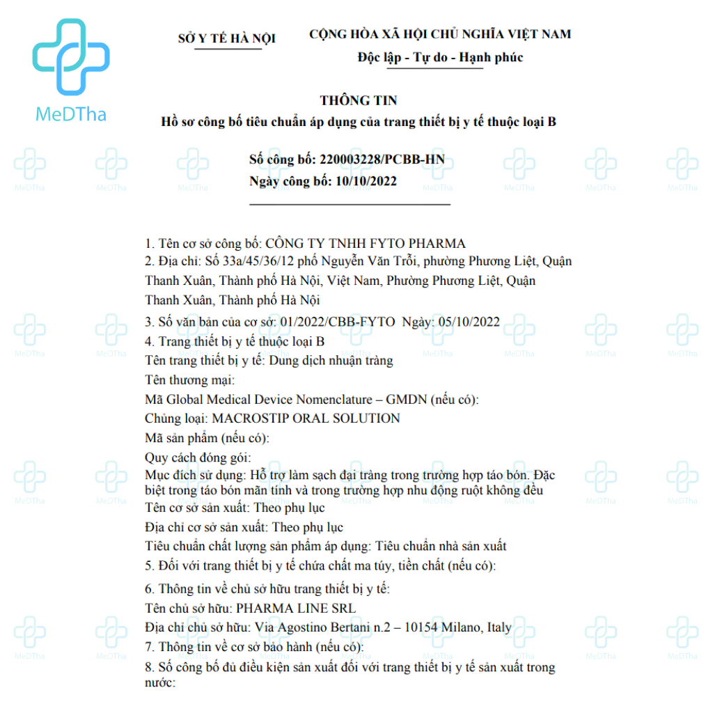 Siro Nhuận Tràng, Giảm Táo Bón Macrostip - Giảm Đau Bụng, Khó Tiêu, Kích Thích Tiêu Hoá Cho Trẻ Từ 6 Tháng