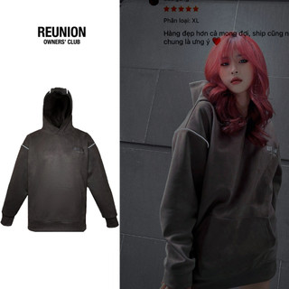 REU Áo Hoodie REUNION Da Lộn ver2.0