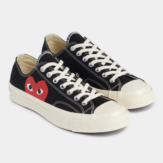 Giày Converse Chuck 70 x CDG Play Heart Trái tim (full box)