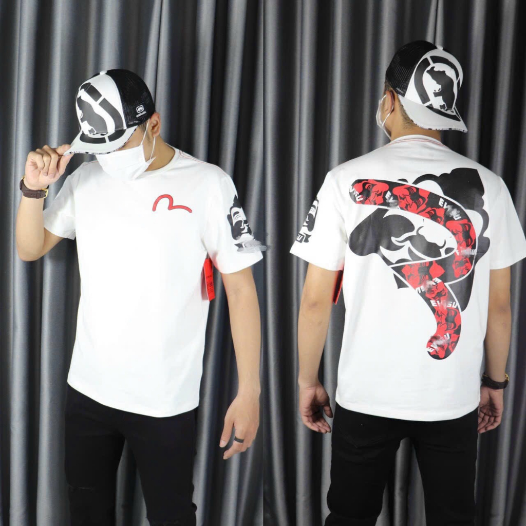 ÁO THUN NAM CỔ TRÒN TAY NGẮN HỌA TIẾT EVI - ND MENSWEAR