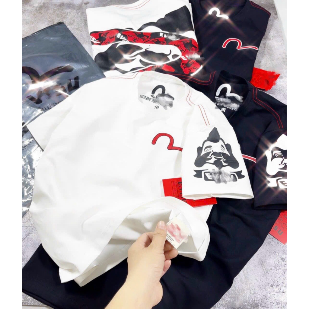 ÁO THUN NAM CỔ TRÒN TAY NGẮN HỌA TIẾT EVI - ND MENSWEAR