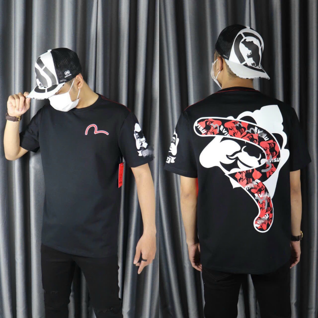 ÁO THUN NAM CỔ TRÒN TAY NGẮN HỌA TIẾT EVI - ND MENSWEAR