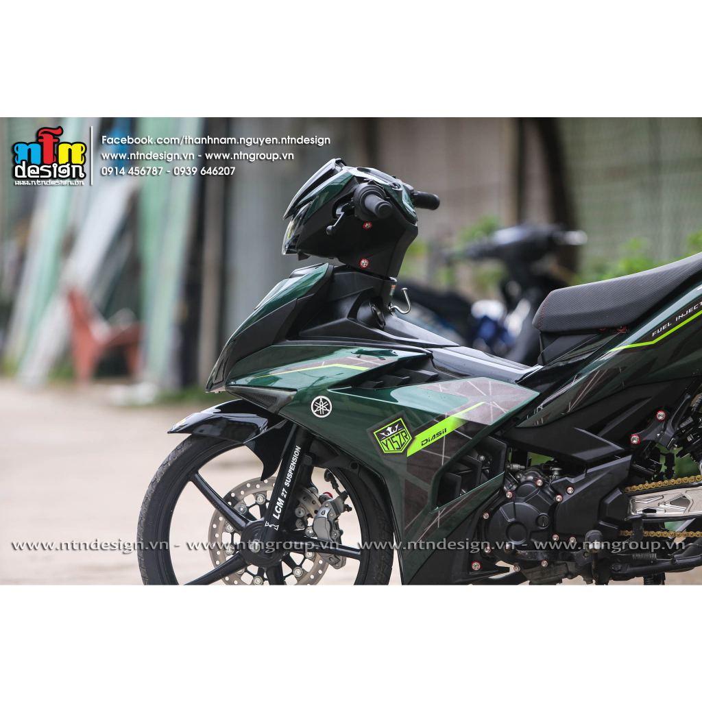 Tem Exciter 150 - mẫu Y15zr