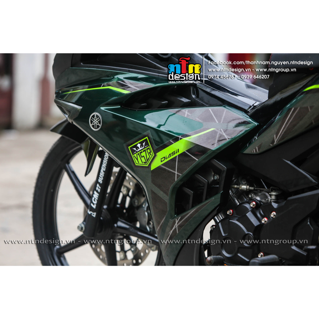 Tem Exciter 150 - mẫu Y15zr