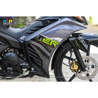 Tem Exciter 2011 - mẫu N02 (Xám)