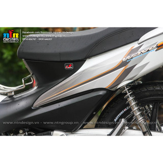 Tem Wave S - mẫu N01 (Trắng)