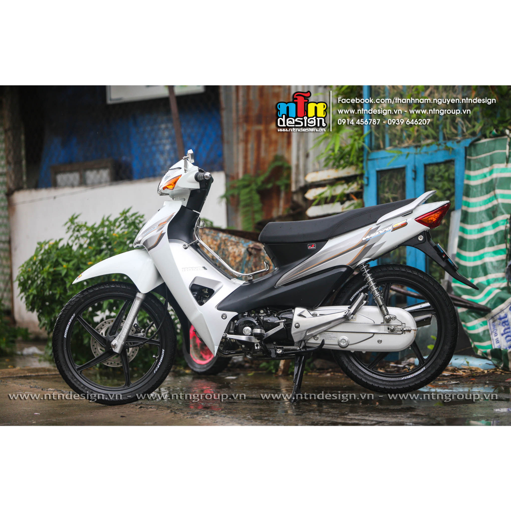 Tem Wave S - mẫu N01 (Trắng)