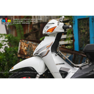 Tem Wave S - mẫu N01 (Trắng)