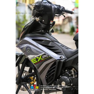 Tem Exciter 2011 - mẫu N02 (Xám)