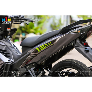 Tem Exciter 2011 - mẫu N02 (Xám)