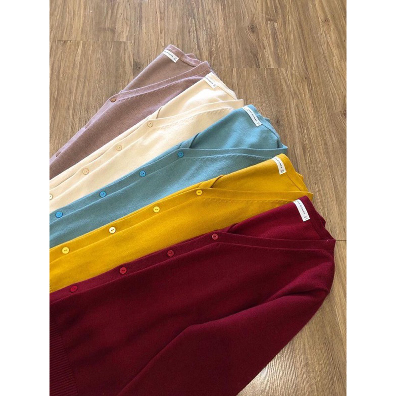 Cardigan lông cừu