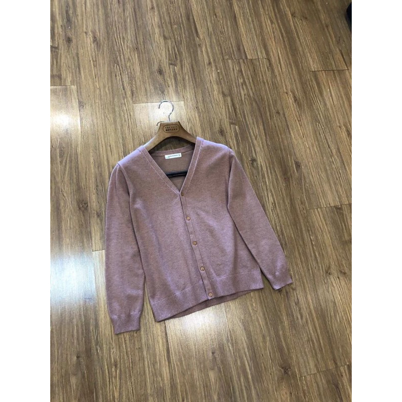 Cardigan lông cừu