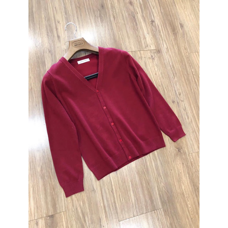 Cardigan lông cừu