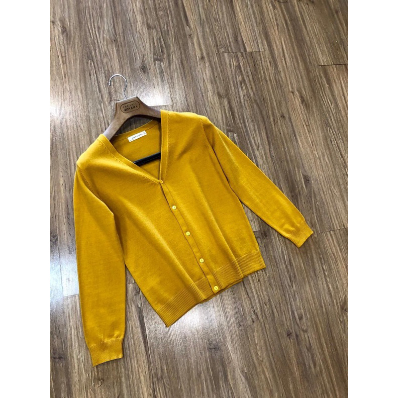 Cardigan lông cừu