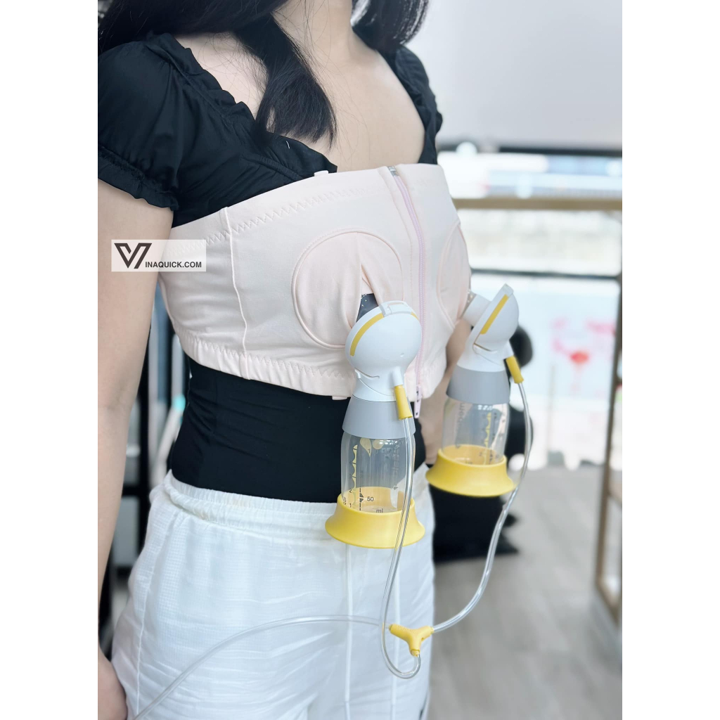 Áo Hút Sữa Rãnh Tay Simple Wishes - VINAQUICK