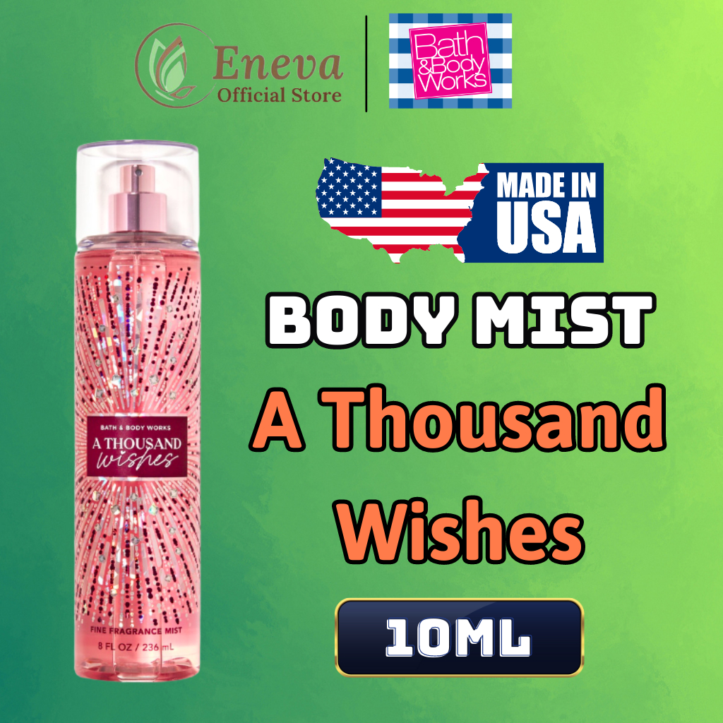 Body Mist Chiết Bath And Body Works Chính Hãng 10ml , Body Mist Chính Hãng, Body Mist Nam, Body Mist Nữ, Body Mist Chiết