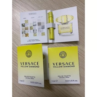 Vial nước hoa Versace Yellow Diamond 1ml