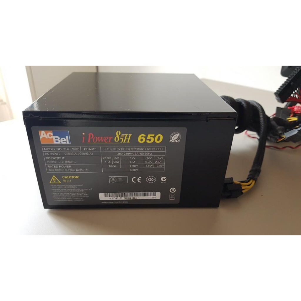 Nguồn cổng suất thực Acbel Zalman .. 450w 550W 650W 800W hàng zin đã qua sử dụng