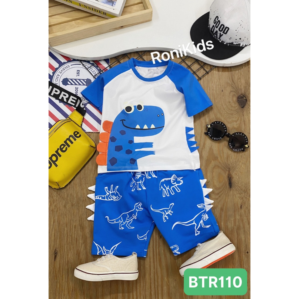 Bộ Thun Khủng Long Ronikids bé trai