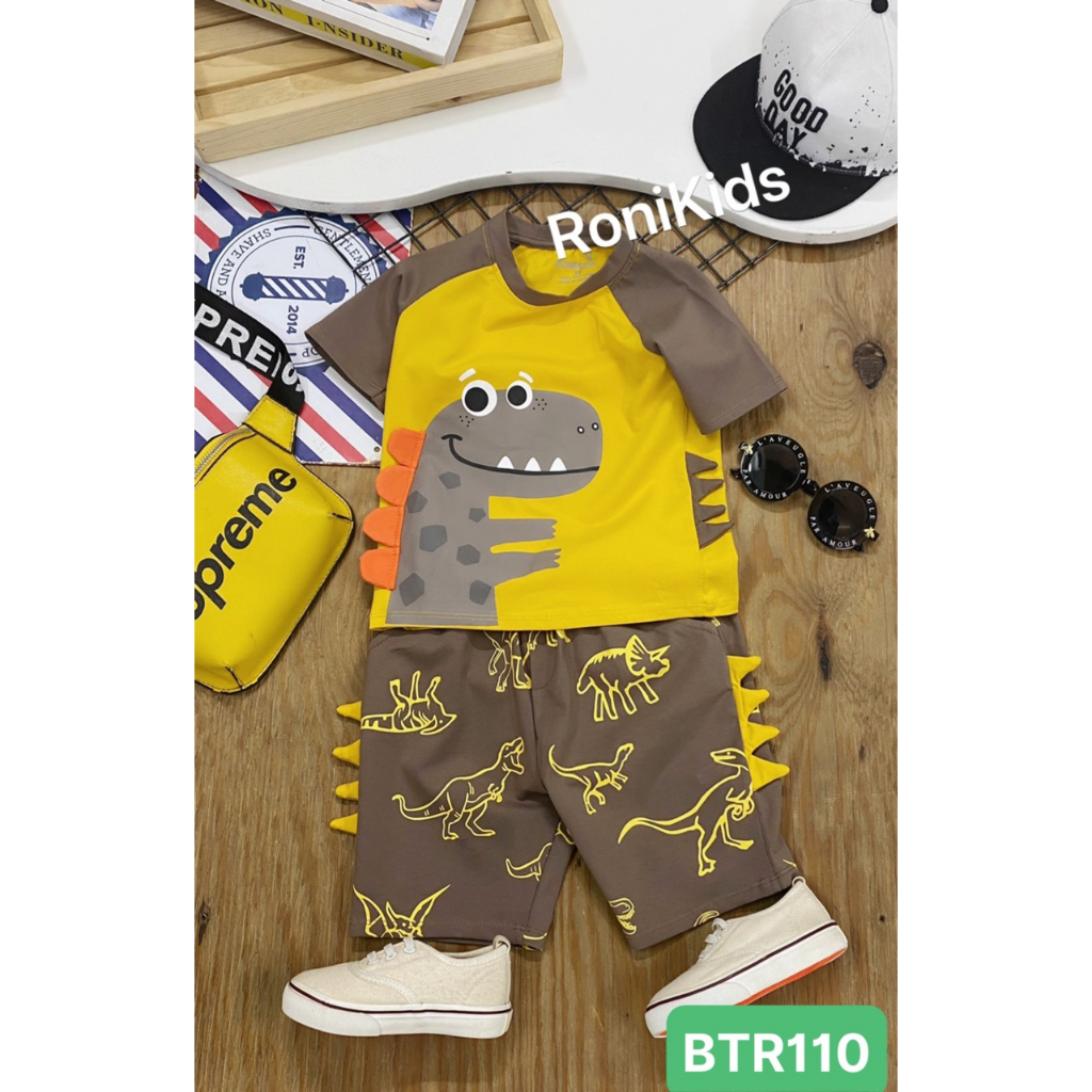 Bộ Thun Khủng Long Ronikids bé trai