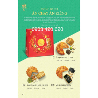 Bánh trung thu Kinh Đô dùng đường ăn kiêng 150gr