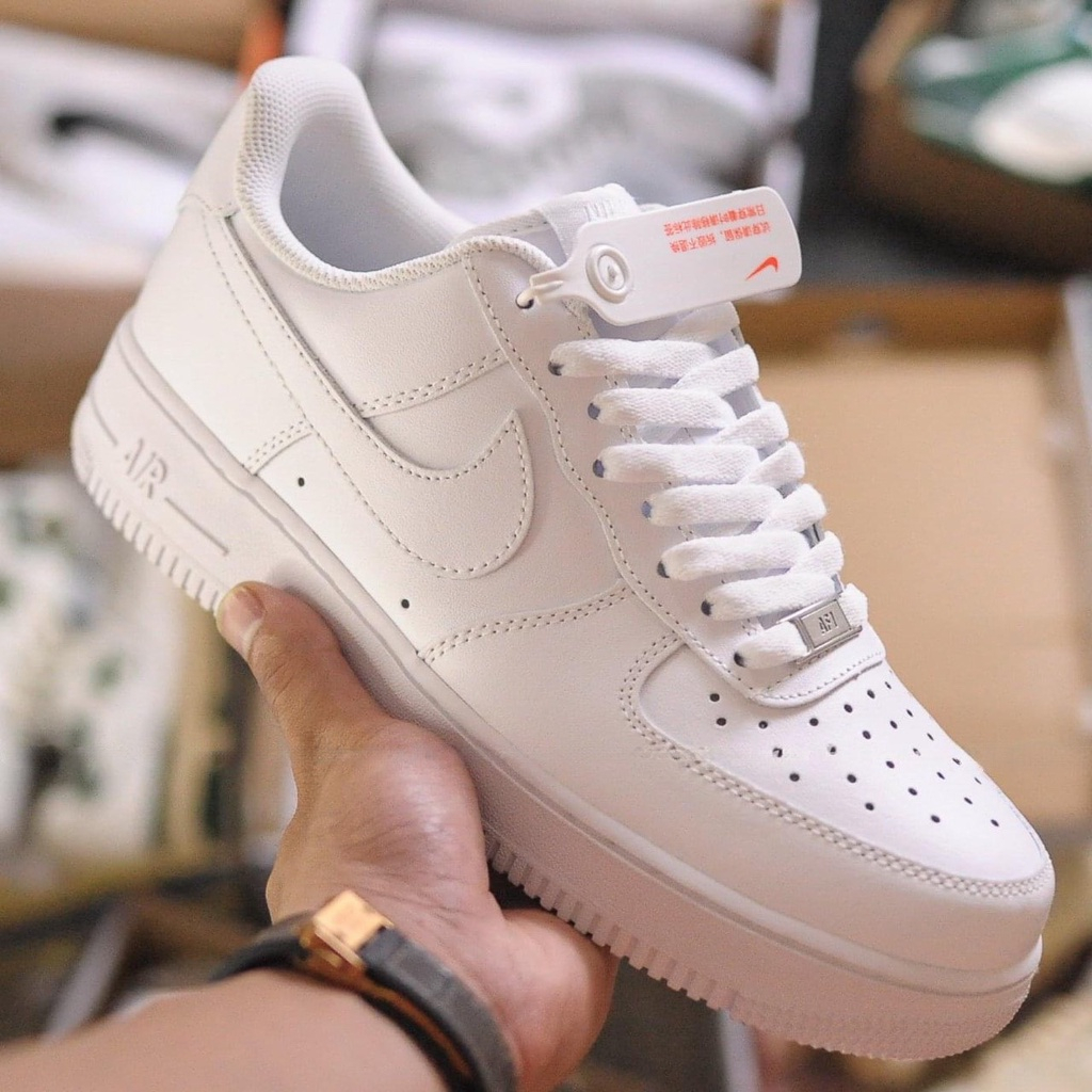 Giày sneaker AF1 âm dương, Giày thể thao air force 1 Âm Dương Brooklyn Sail Black Phản Quang phối đồ nam nữ trend