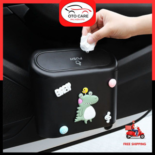 Thùng rác mini để trên xe hơi nhiều hình ngộ nghĩnh OTCVN