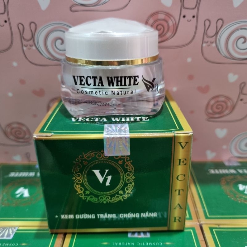 Kem Vecta White V1 trắng da, chống nắng 10g 20g