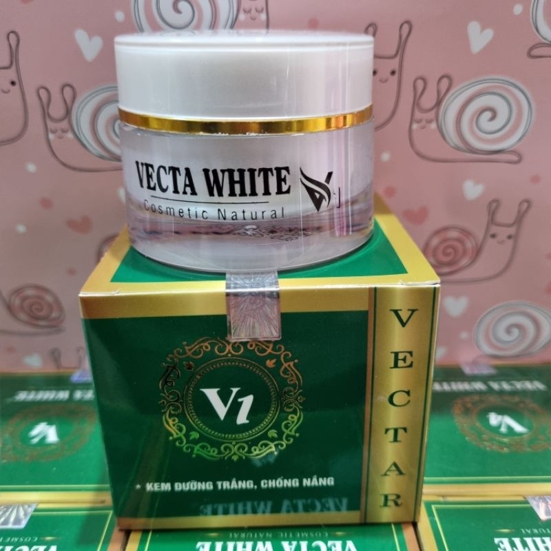 Kem Vecta White V1 trắng da, chống nắng 10g 20g