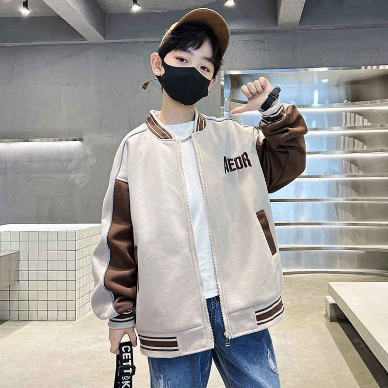 Áo khoăc bomber cho bé trai4-14 tuổi"AEDR" 18-48kg.Thiết kế thể thao,năng động.BT15