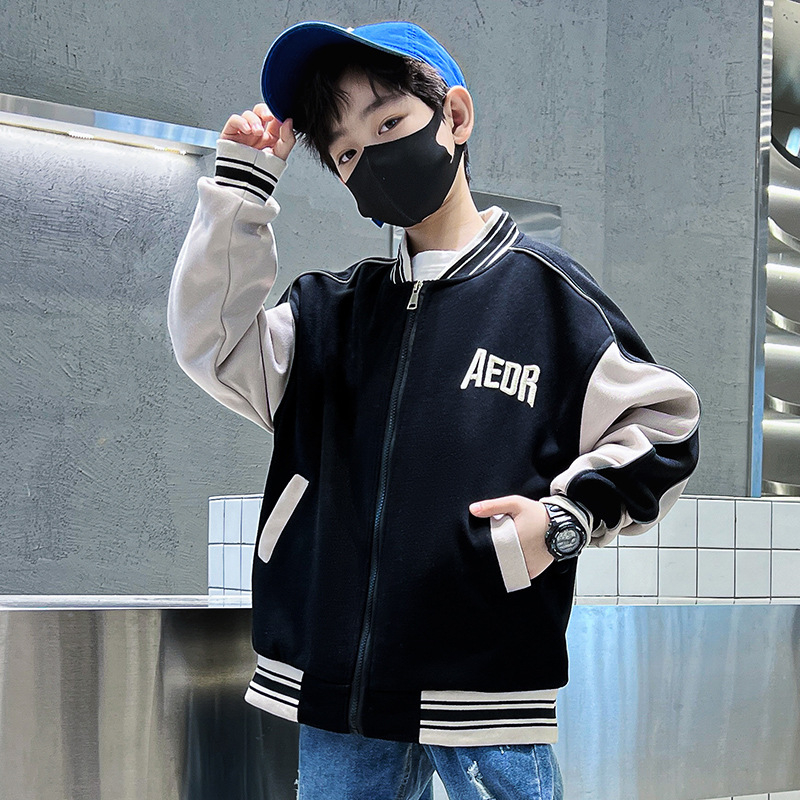 Áo khoăc bomber cho bé trai4-14 tuổi"AEDR" 18-48kg.Thiết kế thể thao,năng động.BT15