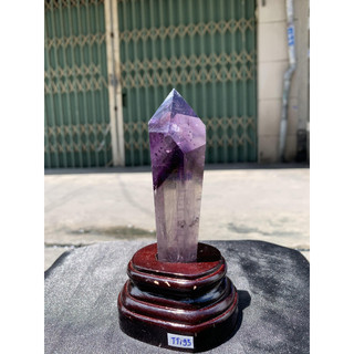 Trụ đá màu tím (Amethyst) -KT: ~ 15-16cm